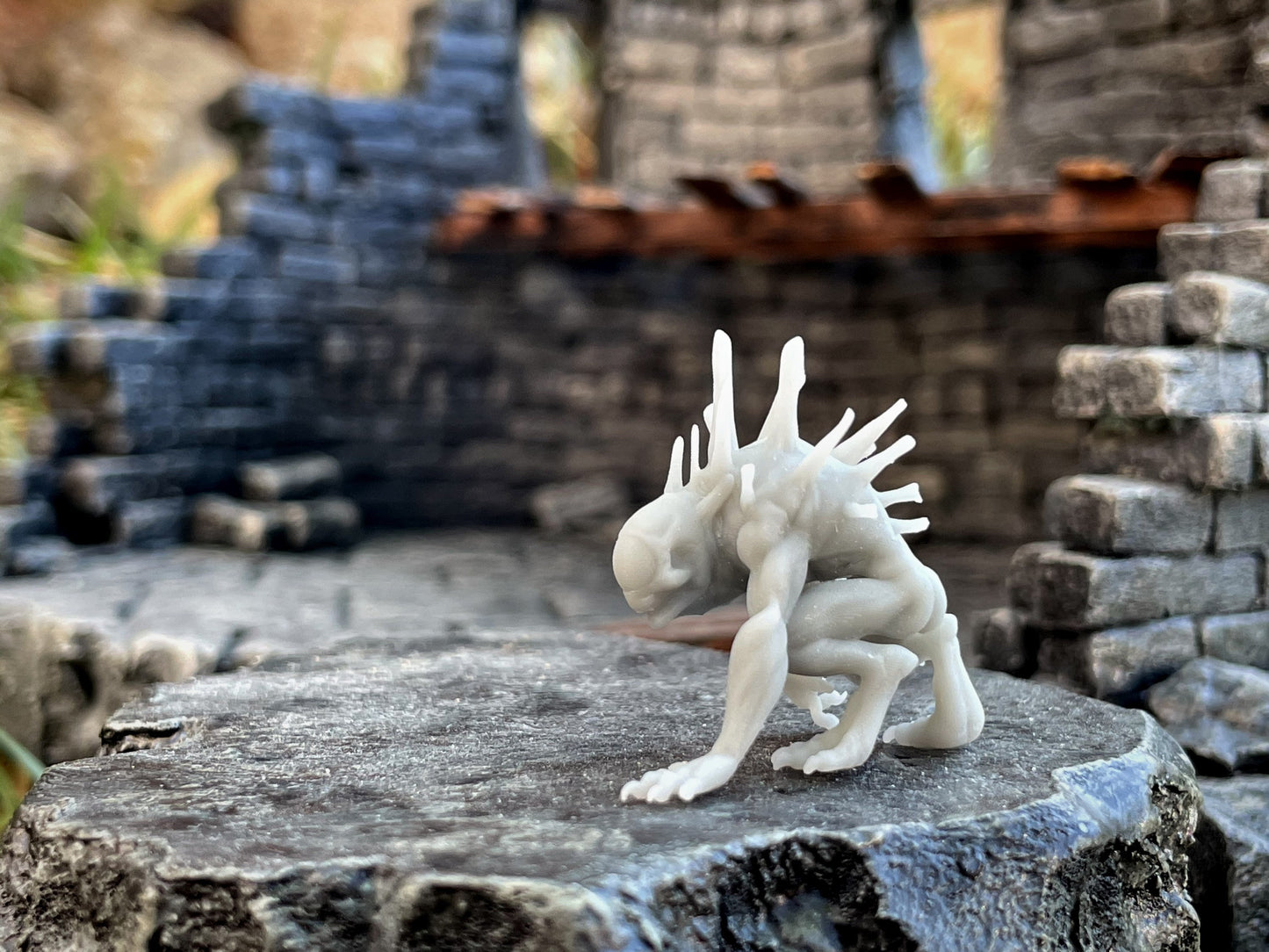 Nothic Miniature  | RPG Minis | D&D | DND | RPG | Tabletop Gaming |  From Yasashii Kyojin Studios