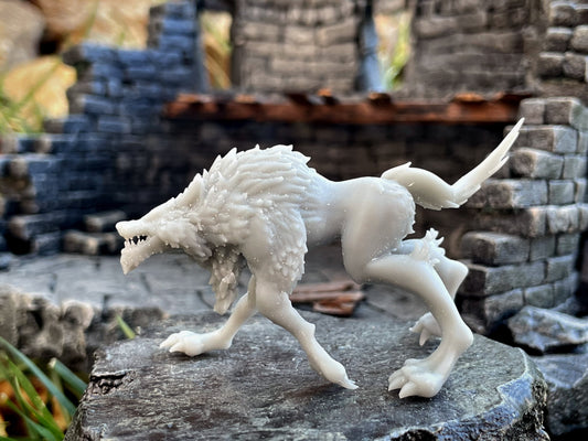 Warg Miniature  | RPG Minis | DND | D&D | RPG | Tabletop Gaming |  From Roleplaying Miniatures