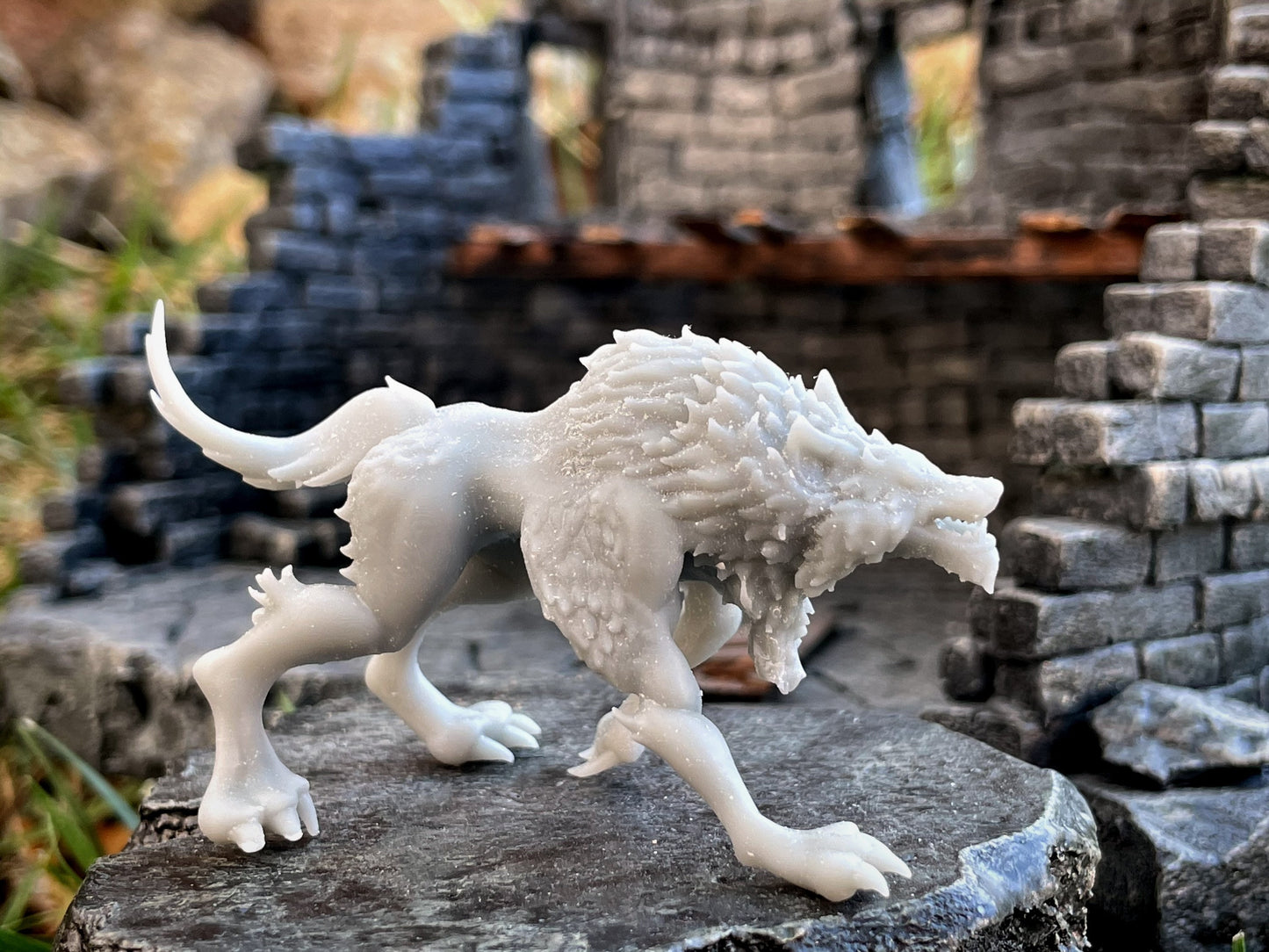 Warg Miniature  | RPG Minis | DND | D&D | RPG | Tabletop Gaming |  From Roleplaying Miniatures