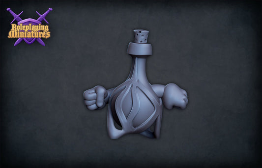 Potion Mimic Miniature  | RPG Minis | DND | D&D | RPG | Tabletop Gaming |  From Roleplaying Miniatures