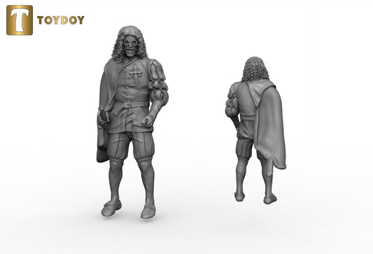 Male Wizard Miniature  | RPG Minis | D&D | DND | RPG | Tabletop Gaming |  From ToyDoy Miniatures