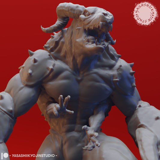 Glabrezu Miniature  | RPG Minis | D&D | DND | RPG | Tabletop Gaming |  From Yasashii Kyojin Studios