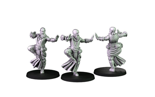 Male Monk Miniatures  | RPG Minis | D&D | DND | RPG | Tabletop Gaming |  From Cross Lances