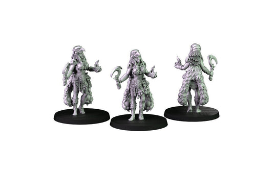 Female Druid Miniature  | RPG Minis | D&D | DND | RPG | Tabletop Gaming |  From Cross Lances