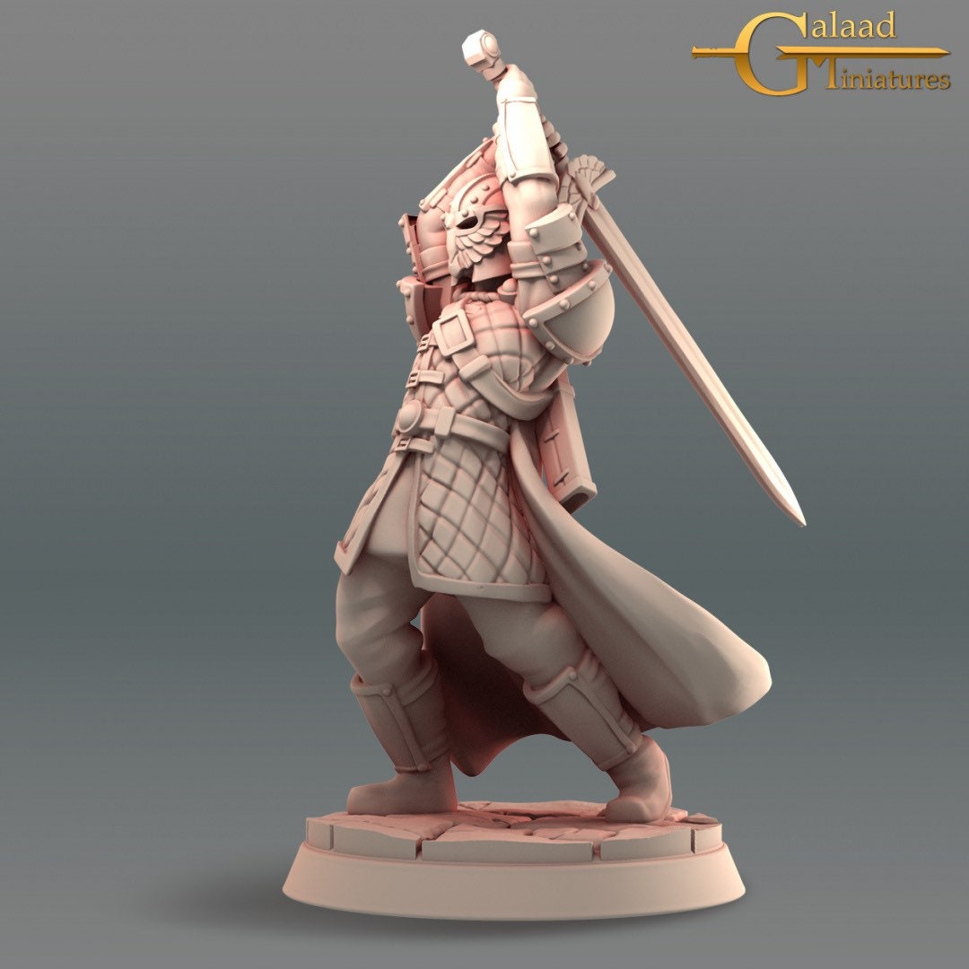 Eagle Knight Miniatures - 4 versions  | RPG Minis | D&D | DND | RPG | Tabletop Gaming |  From Galaad Miniatures