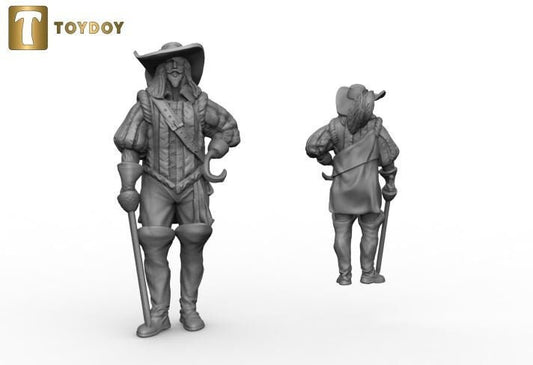 Male Bandit Miniature  | RPG Minis | D&D | DND | RPG | Tabletop Gaming |  From ToyDoy Miniatures