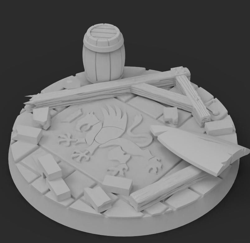 Male Fighter Miniature  | RPG Minis | D&D | DND | RPG | Tabletop Gaming |  From ToyDoy Miniatures