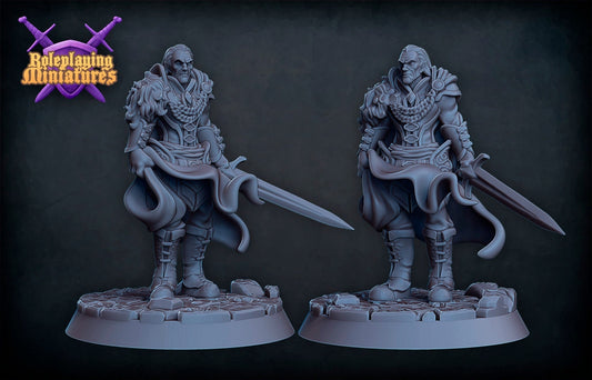 Vampire Miniature  | RPG Minis | DND | D&D | RPG | Tabletop Gaming |  From Roleplaying Miniatures