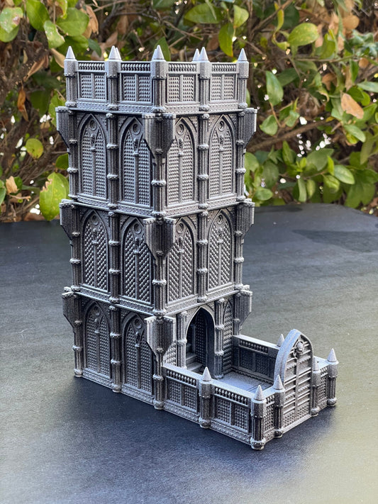 Dice Tower - Cathedral of the Dead | Terrain | Roleplaying | DND | D&D | RPG | Tabletop Gaming | Fantasy Miniatures | From Txarli Factory