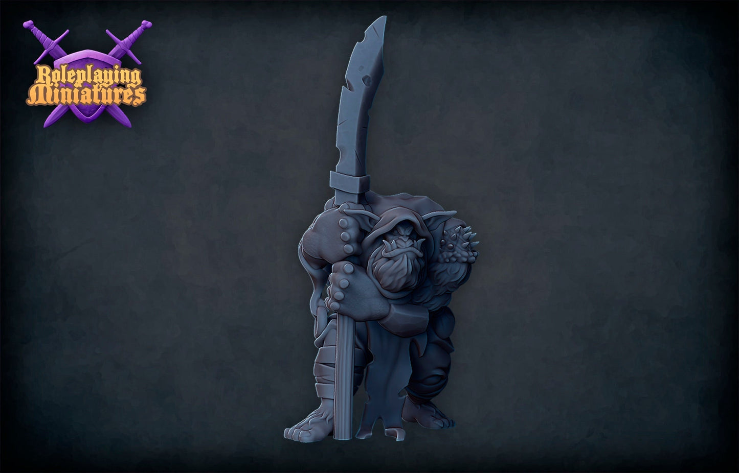 Male Bugbear Warlock Miniature  | RPG Minis | DND | D&D | RPG | Tabletop Gaming |  From Roleplaying Miniatures