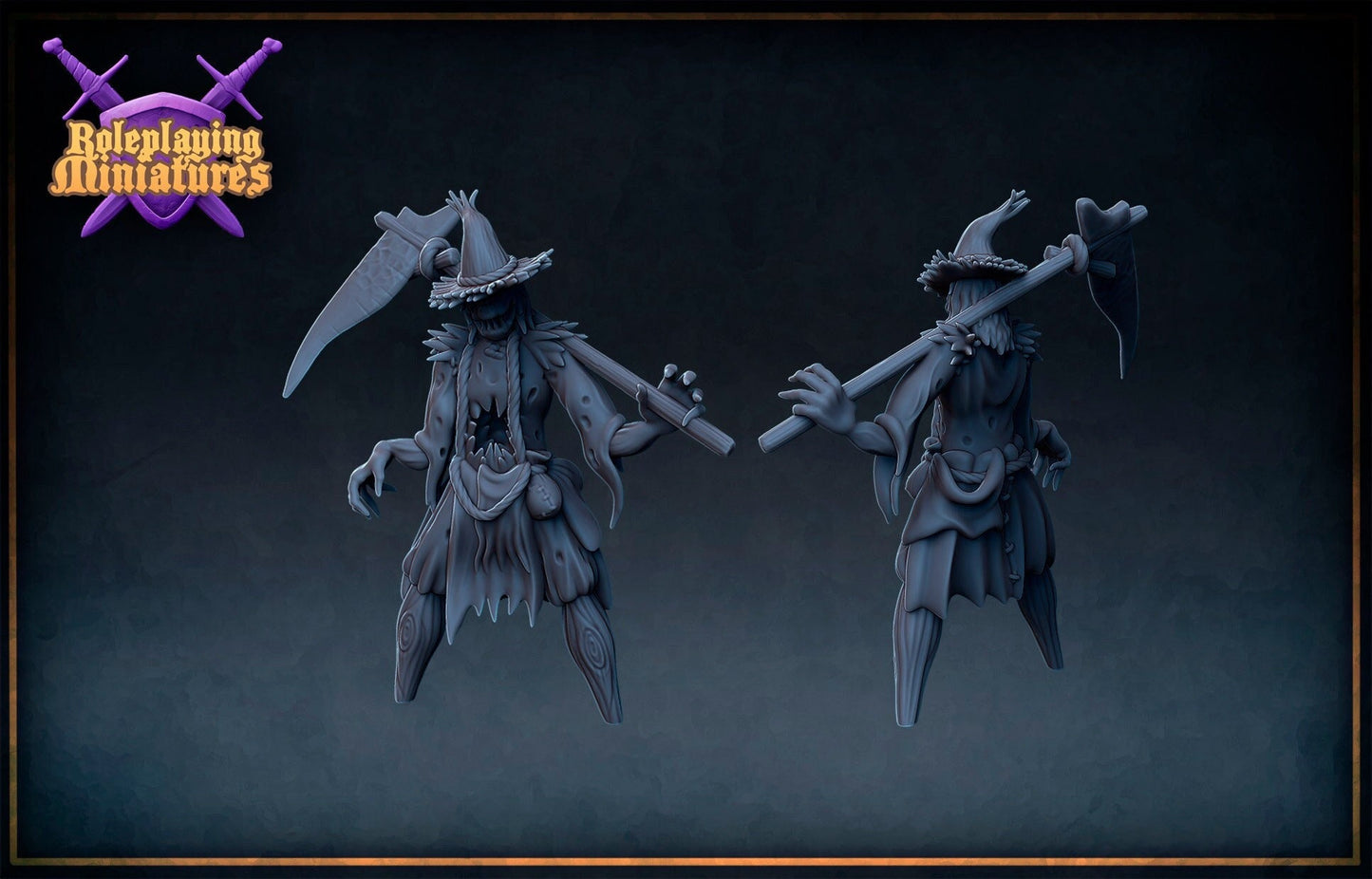 Scarecrow Construct Miniature  | RPG Minis | DND | D&D | RPG | Tabletop Gaming |  From Roleplaying Miniatures