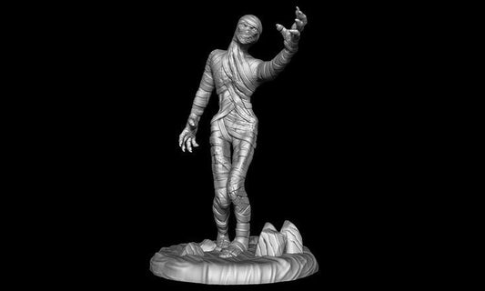 Mummy Miniature  | RPG Minis | DND | D&D | RPG | Tabletop Gaming |  From Mia Kay Miniatures