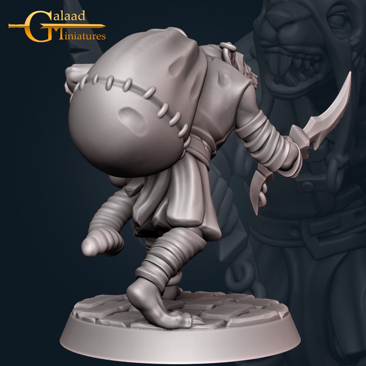 Wererat Swarm Minis (4 options)  | RPG Minis | D&D | RPG | Tabletop Gaming |  From Galaad Miniatures