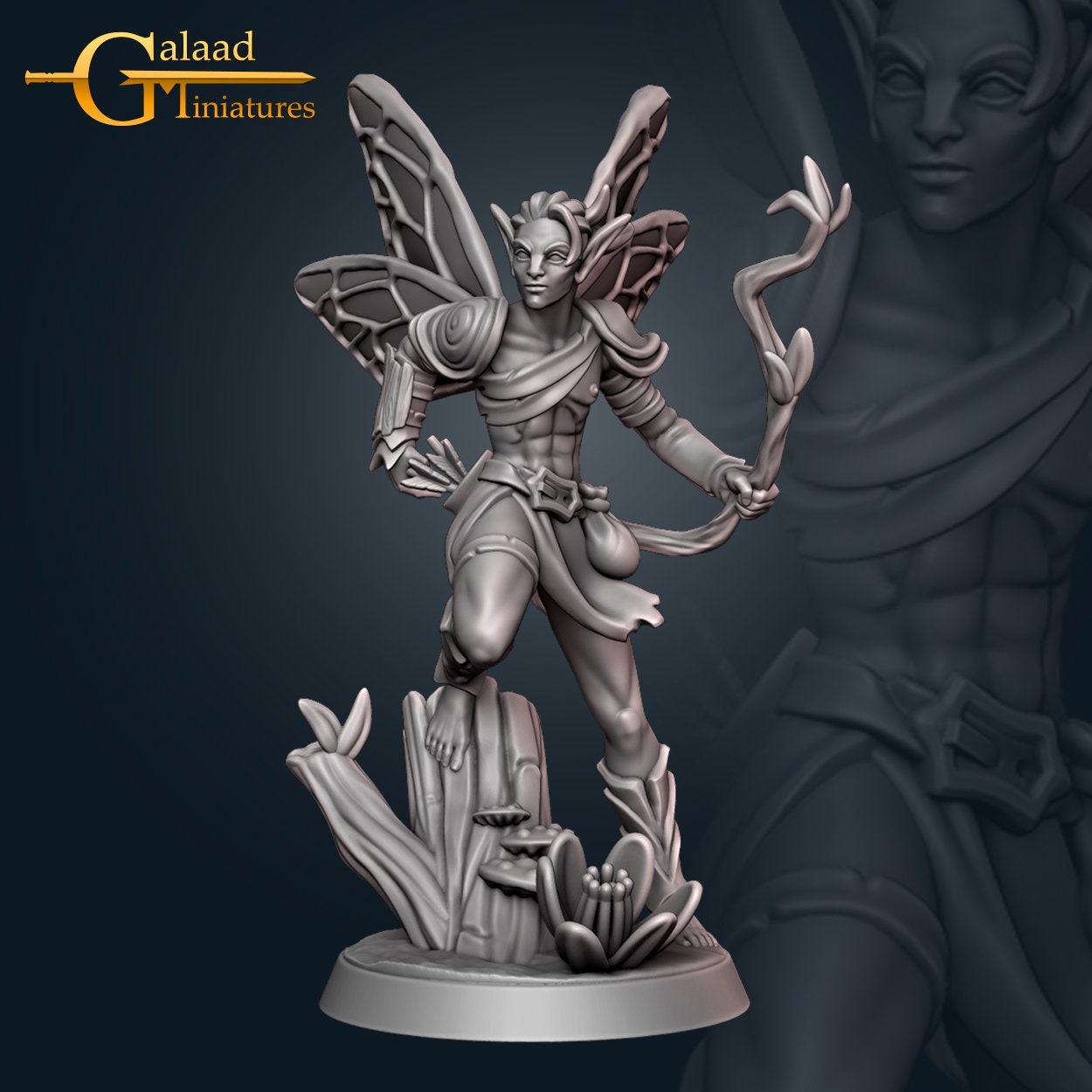 Fairy Miniatures (9 Variations)  | RPG Minis | D&D | RPG | Tabletop Gaming |  From Galaad Miniatures