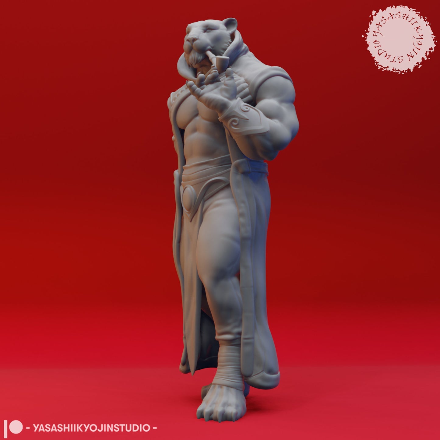 Rakshasa Miniature  | RPG Minis | D&D | DND | RPG | Tabletop Gaming |  From Yasashii Kyojin Studios