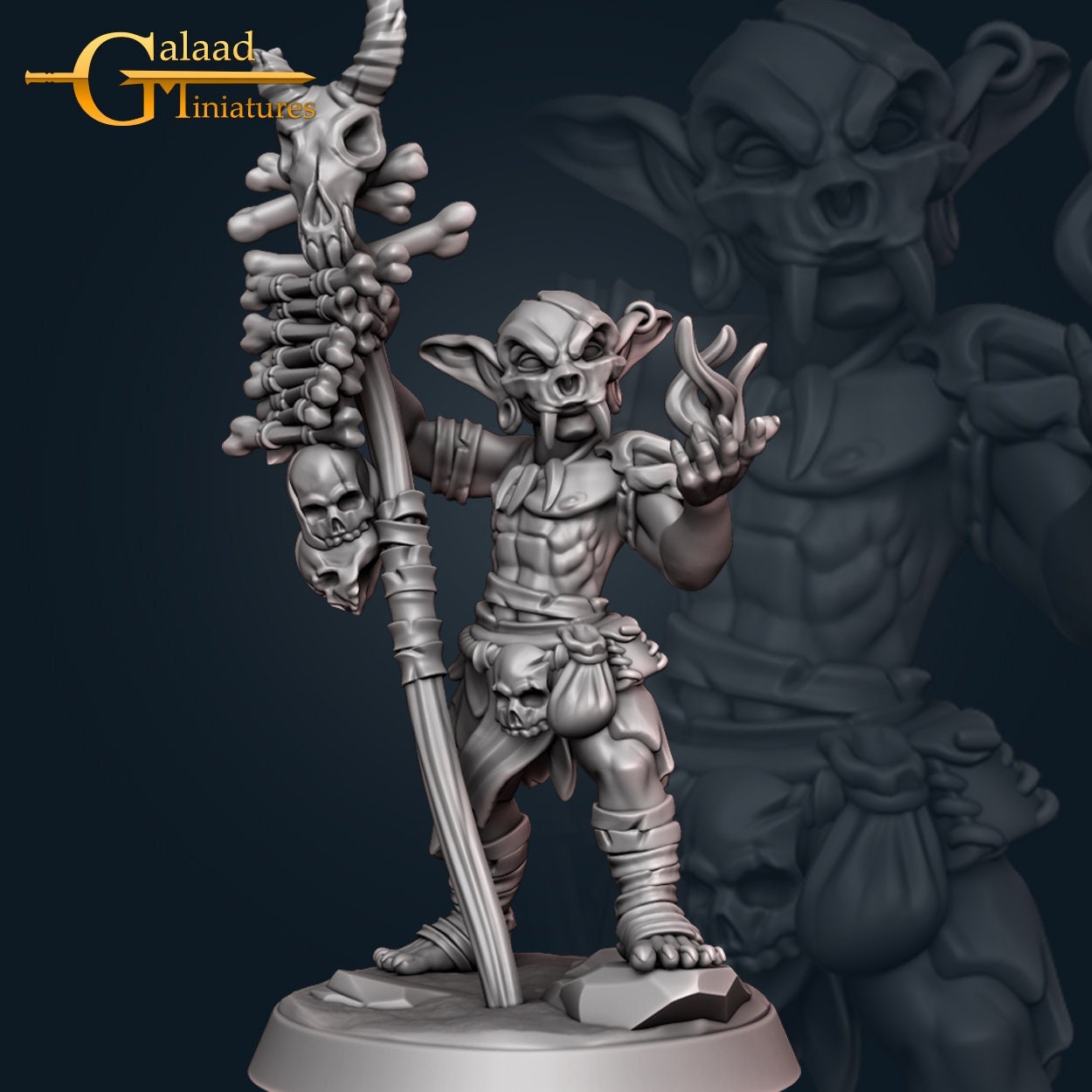 Goblin Warband Minis (6 options)  | RPG Minis | D&D | RPG | Tabletop Gaming |  From Galaad Miniatures