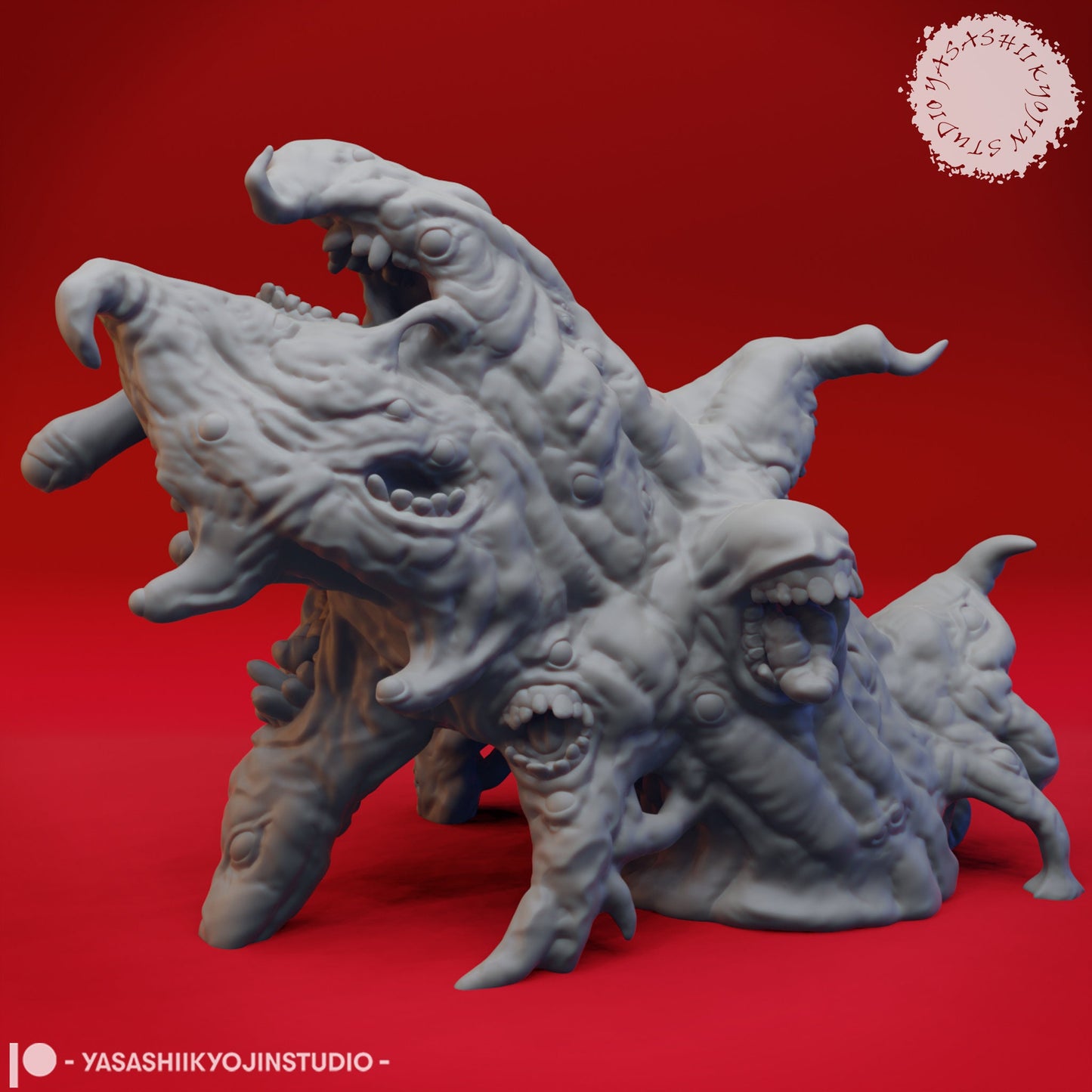 Gibbering Mouther Miniature  | RPG Minis | D&D | DND | RPG | Tabletop Gaming |  From Yasashii Kyojin Studios