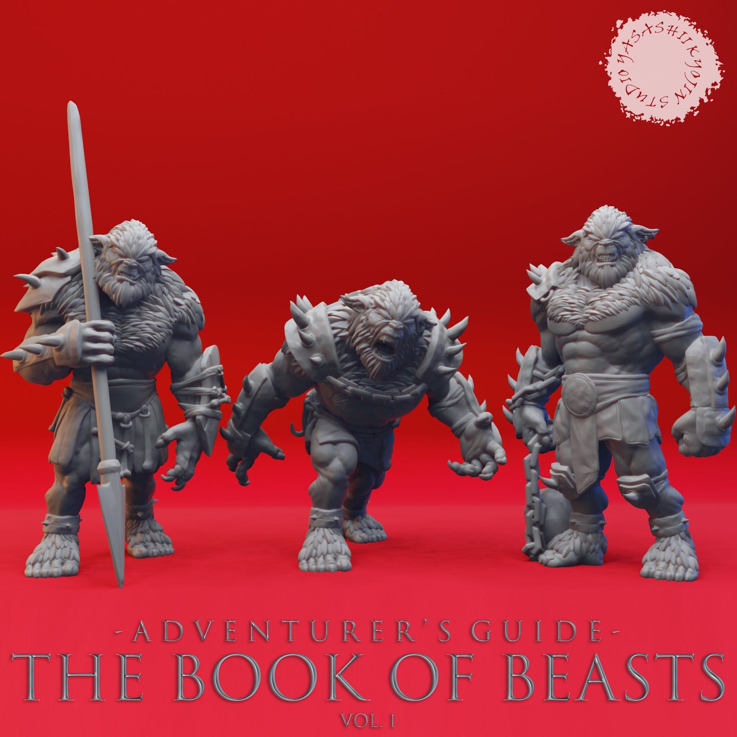 Bugbear Warband Miniatures  | RPG Minis | D&D | DND | RPG | Tabletop Gaming |  From Yasashii Kyojin Studios