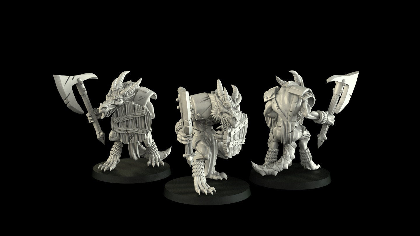 Kobold Miniatures - 3 Variations  | RPG Minis | D&D | DND | RPG | Tabletop Gaming |  From Cross Lances