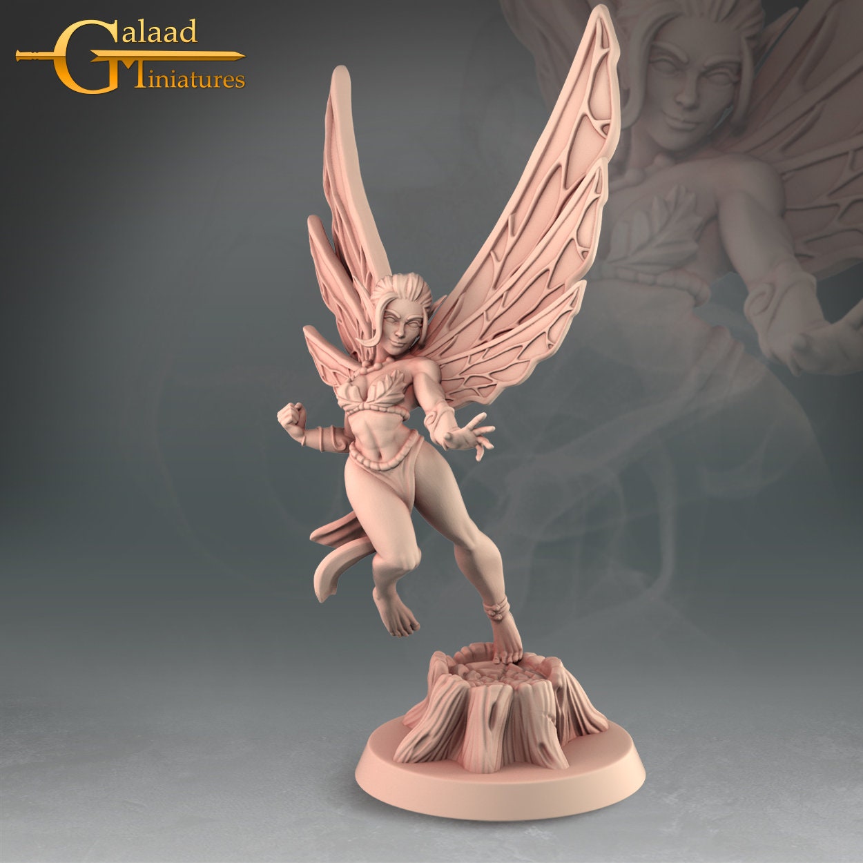 Fairy Miniatures (3 Variations)  | RPG Minis | D&D | RPG | Tabletop Gaming |  From Galaad Miniatures