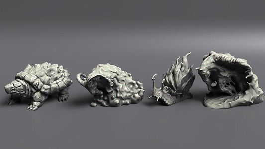 Elemental Beasts Miniatures  | RPG Minis | D&D | RPG | Tabletop Gaming |  From Noblewolf Miniatures