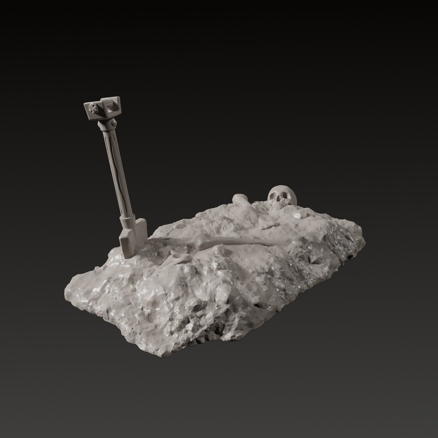 Graveyard Scatter Set | RPG Minis | DND | D&D | RPG | Tabletop Gaming | Fantasy Miniatures | From The Pilgrim Terrain