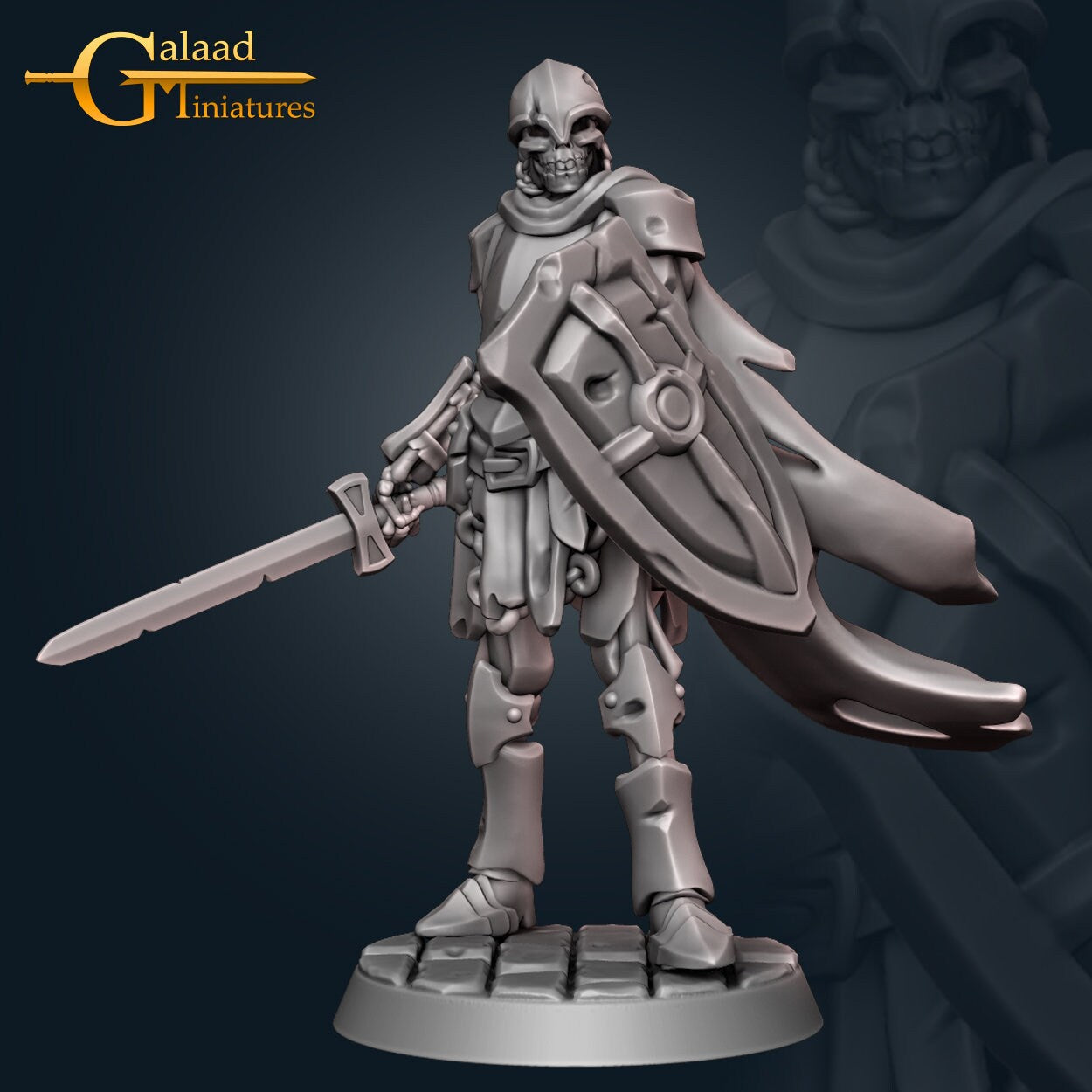 Northern Skeleton Miniatures - 7 Variations  | RPG Minis | D&D | DND | RPG | Tabletop Gaming |  From Galaad Miniatures