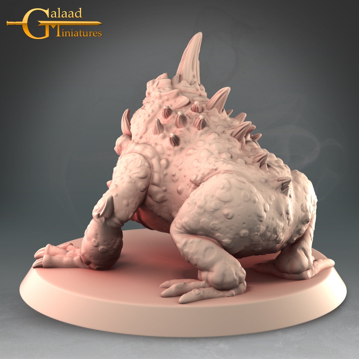 Monstrous Toad Miniature  | RPG Minis | D&D | DND | RPG | Tabletop Gaming |  From Galaad Miniatures