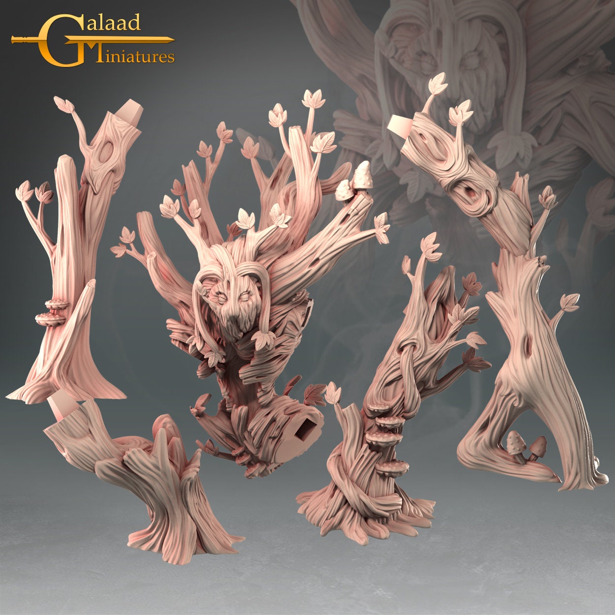 Treant Miniature  | RPG Minis | D&D | DND | RPG | Tabletop Gaming |  From Galaad Miniatures