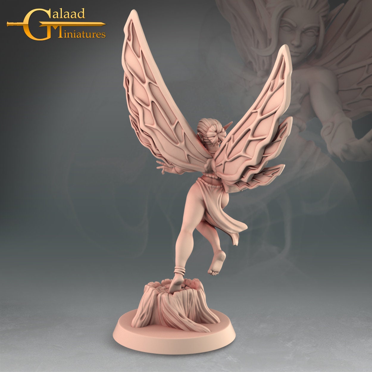 Fairy Miniatures (3 Variations)  | RPG Minis | D&D | RPG | Tabletop Gaming |  From Galaad Miniatures