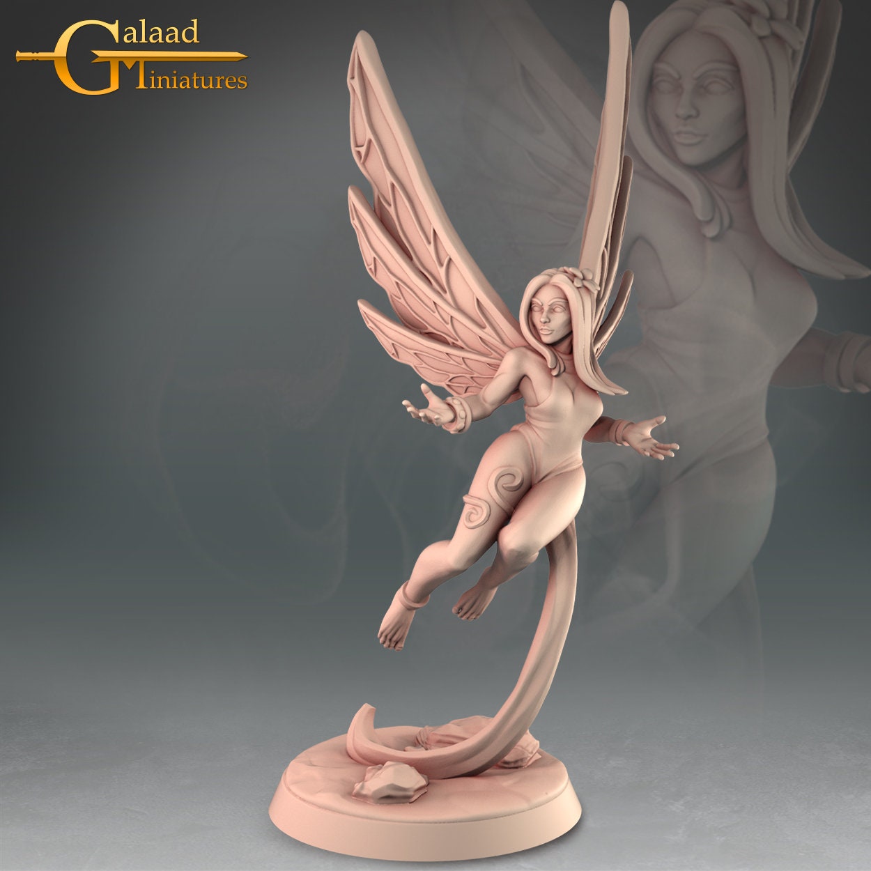 Fairy Miniatures (3 Variations)  | RPG Minis | D&D | RPG | Tabletop Gaming |  From Galaad Miniatures