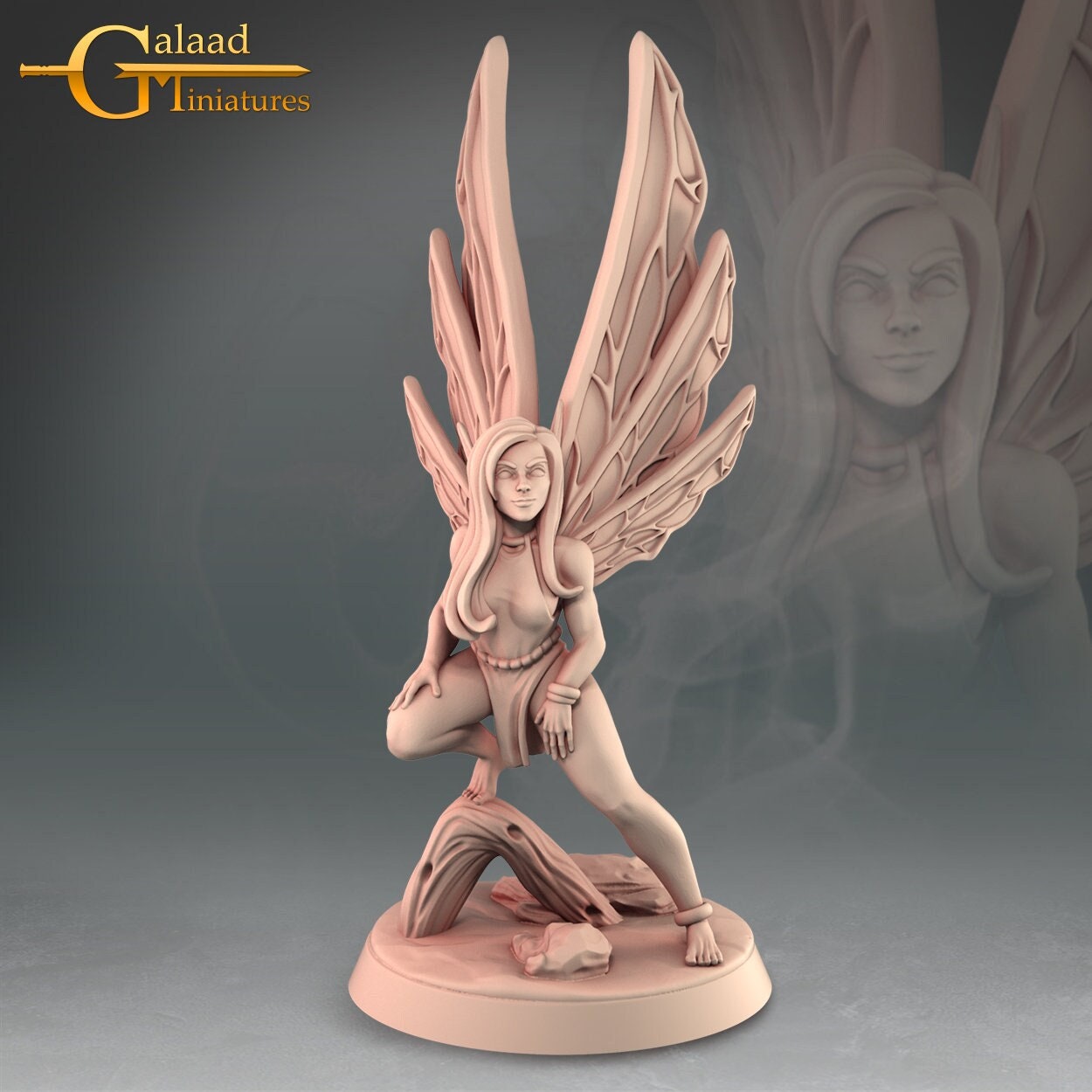 Fairy Miniatures (3 Variations)  | RPG Minis | D&D | RPG | Tabletop Gaming |  From Galaad Miniatures
