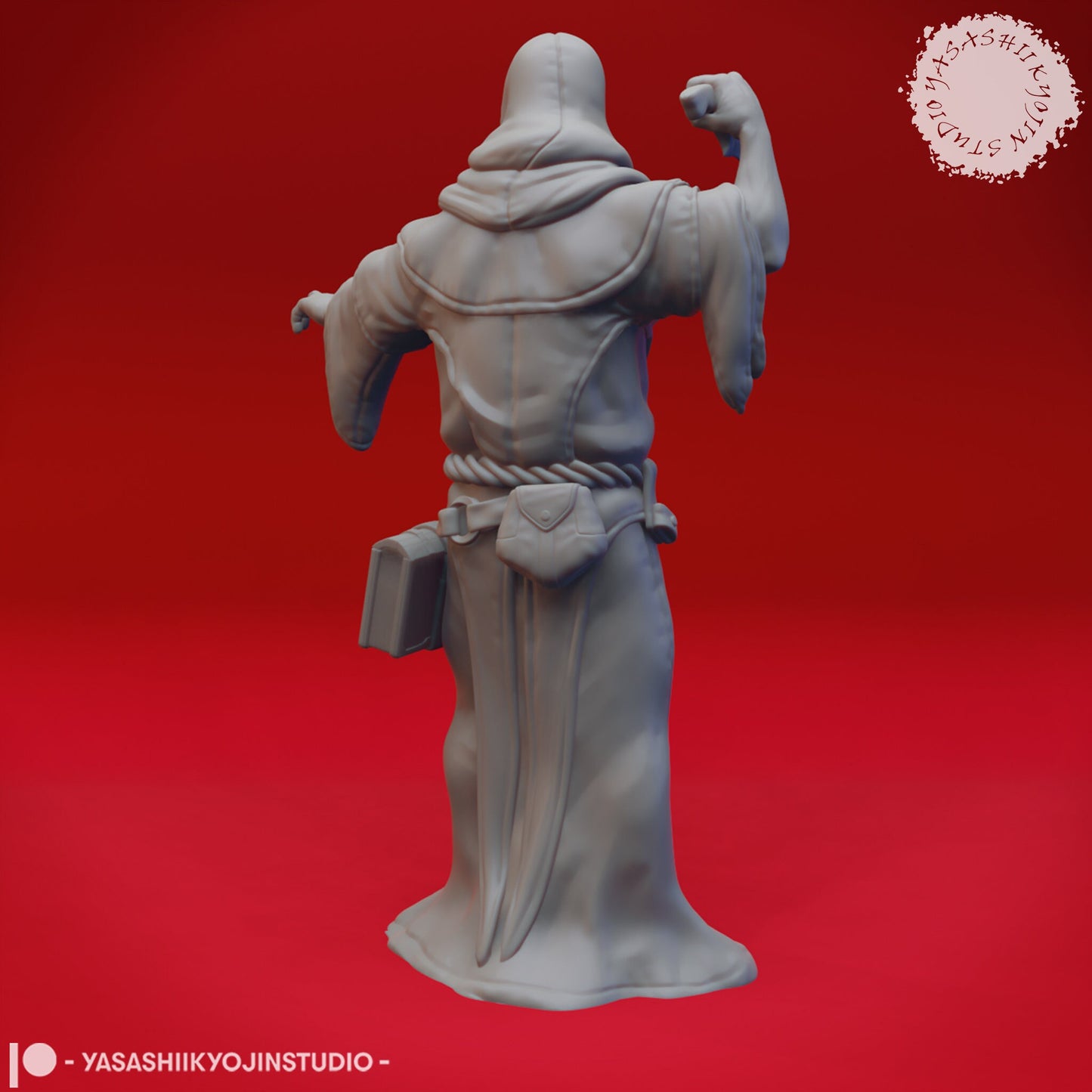 Cultist Miniatures (4 Variations)  | RPG Minis | D&D | DND | RPG | Tabletop Gaming |  From Yasashii Kyojin Studio