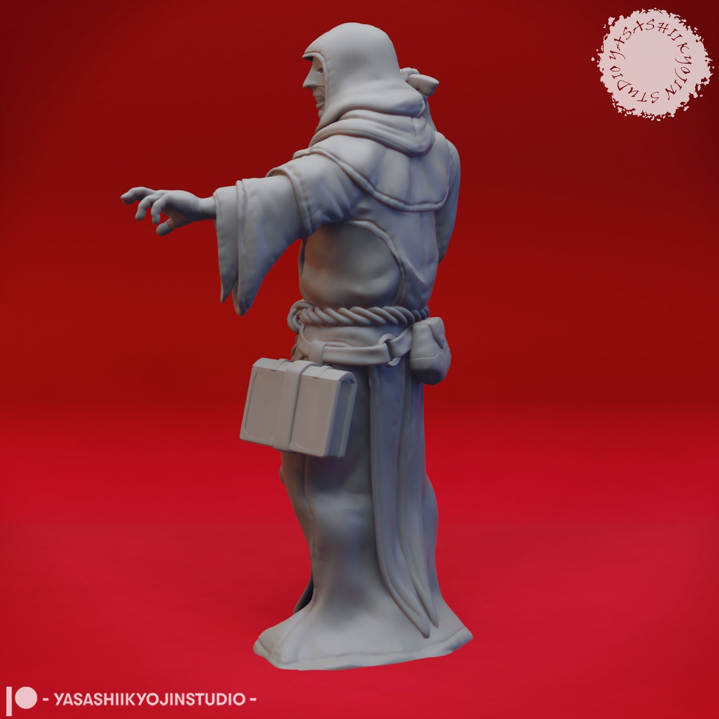 Cultist Miniatures (4 Variations)  | RPG Minis | D&D | DND | RPG | Tabletop Gaming |  From Yasashii Kyojin Studio