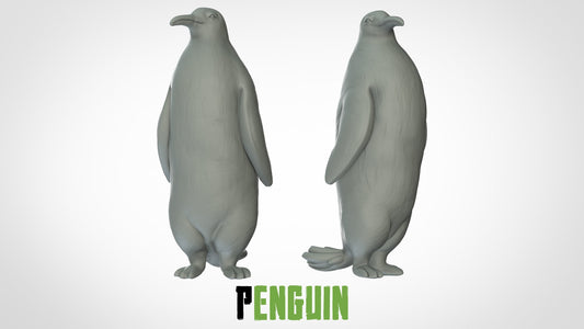 Penguin Miniature  | RPG Minis | D&D | DND | RPG | Tabletop Gaming |  From 3D IPStudios