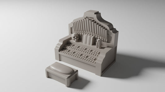 Pipe Organ Scatter - 4 Variations  | RPG Minis | DND | D&D | RPG | Tabletop Gaming |  From The Pilgrim Terrain
