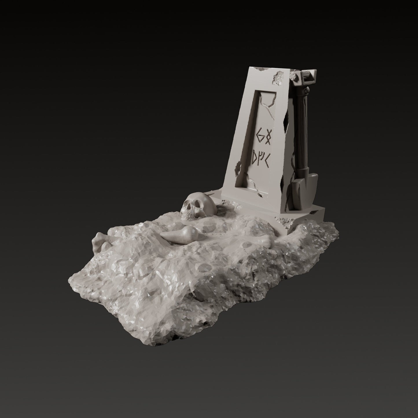 Graveyard Scatter Set | RPG Minis | DND | D&D | RPG | Tabletop Gaming | Fantasy Miniatures | From The Pilgrim Terrain