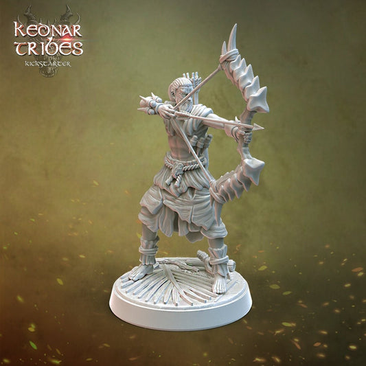 Desert Ranger Miniature  | RPG Minis | D&D | DND | RPG | Tabletop Gaming |  From Cursed Forge Miniatures