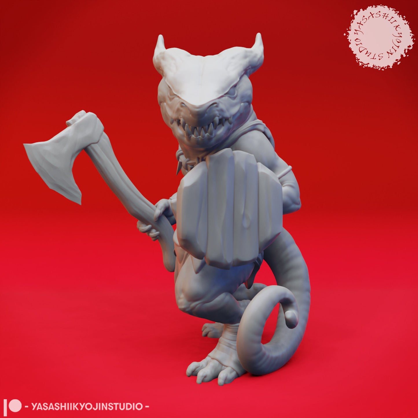 Kobold Miniatures (4 Variations)  | RPG Minis | D&D | DND | RPG | Tabletop Gaming |  From Yasashii Kyojin Studio