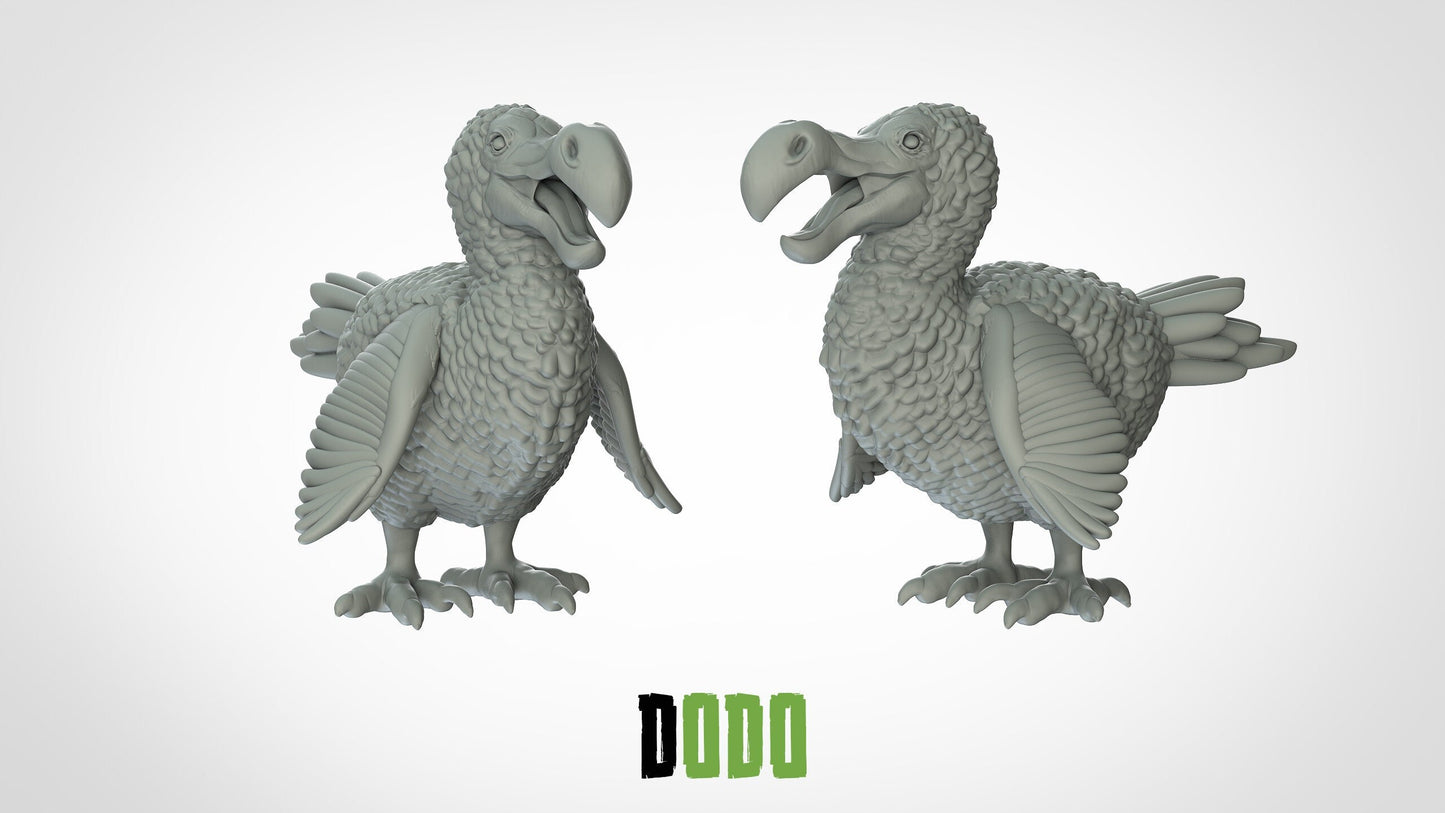 Dodo Miniature  | RPG Minis | D&D | DND | RPG | Tabletop Gaming |  From 3D IPStudios