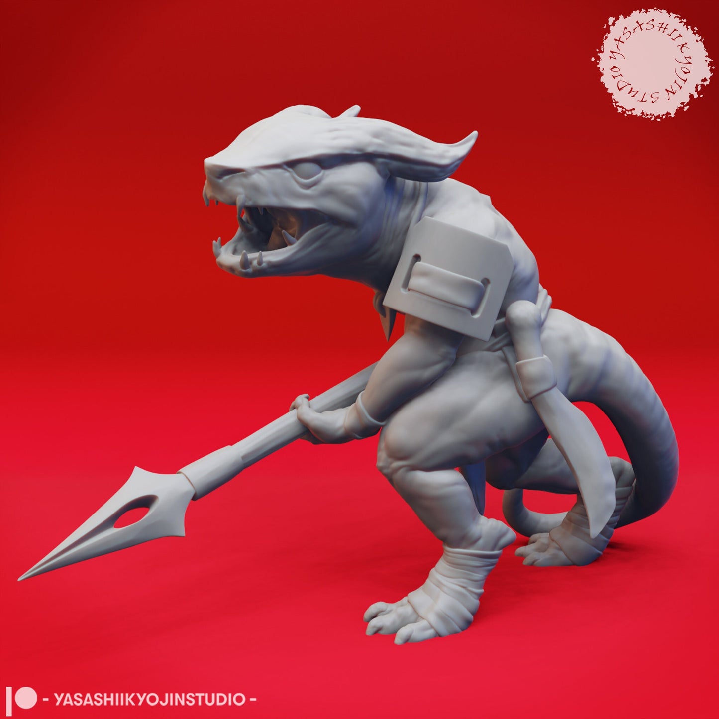 Kobold Miniatures (4 Variations)  | RPG Minis | D&D | DND | RPG | Tabletop Gaming |  From Yasashii Kyojin Studio