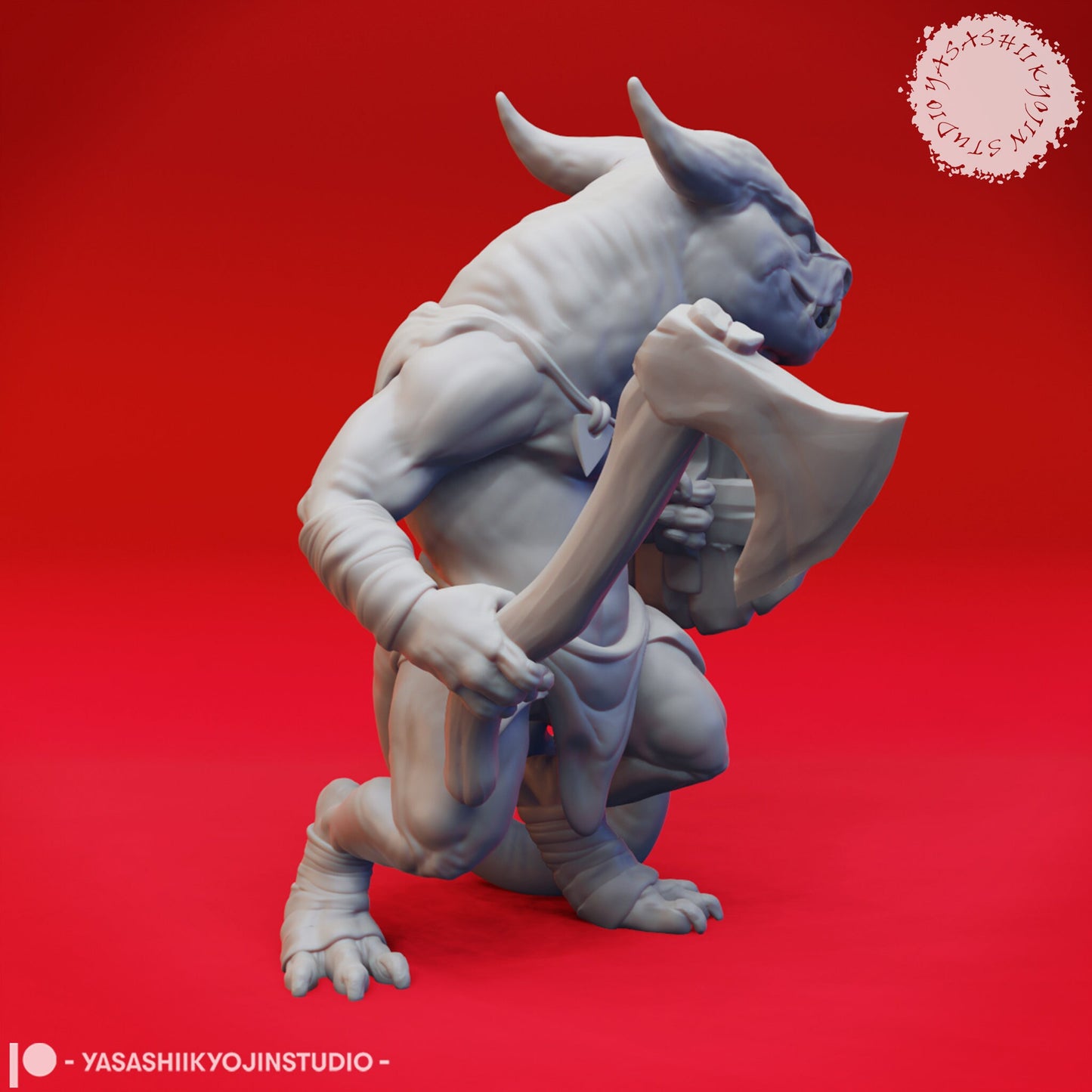 Kobold Miniatures (4 Variations)  | RPG Minis | D&D | DND | RPG | Tabletop Gaming |  From Yasashii Kyojin Studio