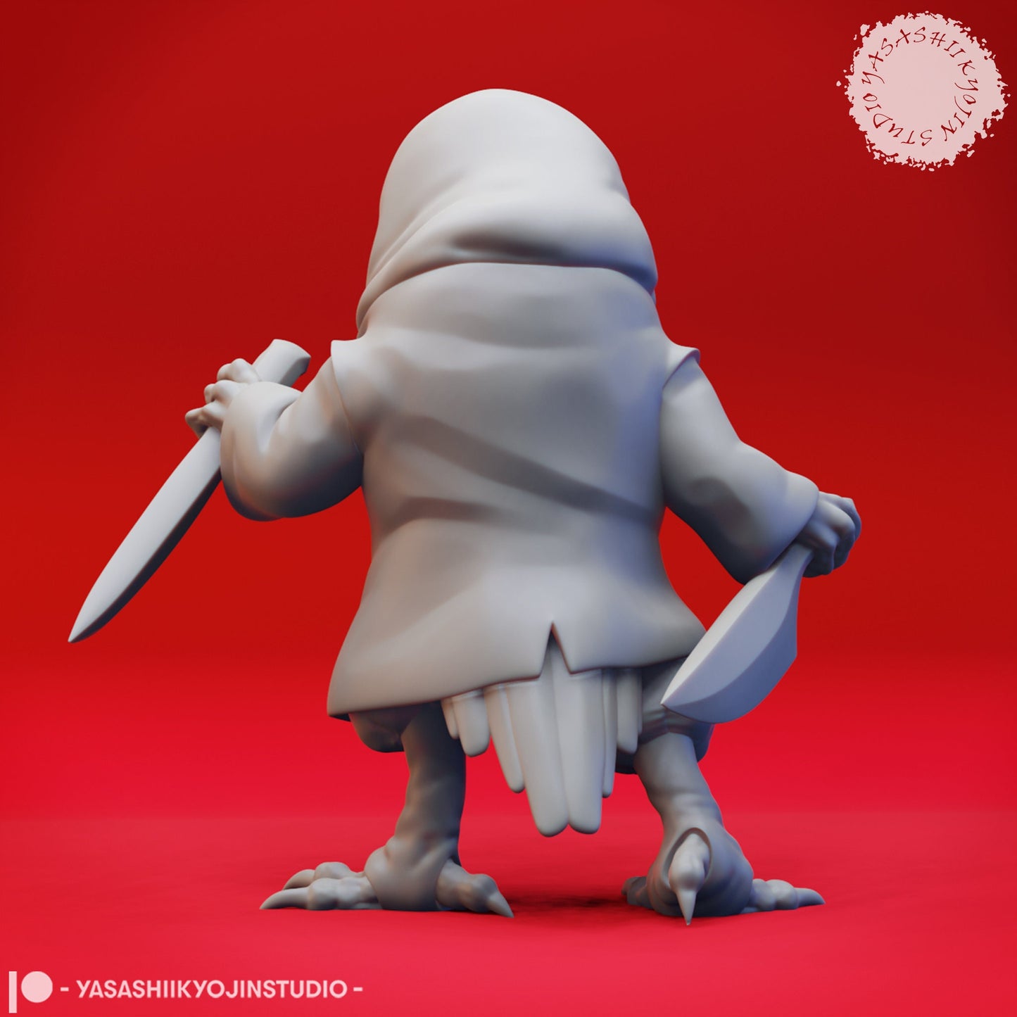 Owlin Collection (4 Miniatures)  | RPG Minis | D&D | DND | RPG | Tabletop Gaming |  From Yasashii Kyojin Studios