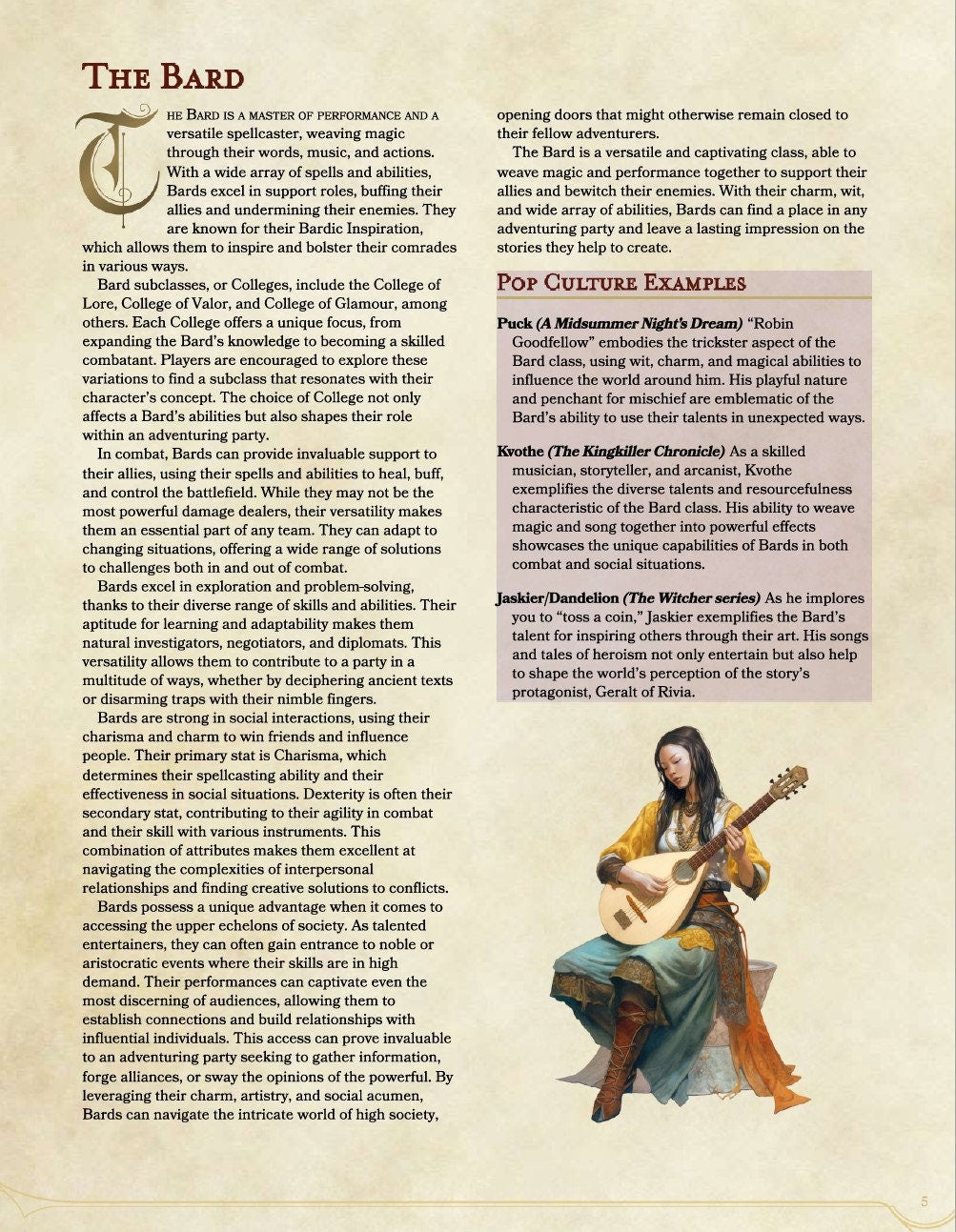 3-Pack: Digital DND Character Background Toolkits | D&D Digital Download | Printable PDF | Character Backgrounds | Digital Art