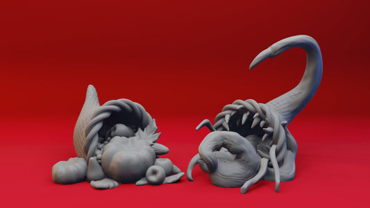 Thanksgiving Mimic Miniature | RPG Minis | D&D | DND | RPG | Tabletop Gaming | Mimic Cornucopia