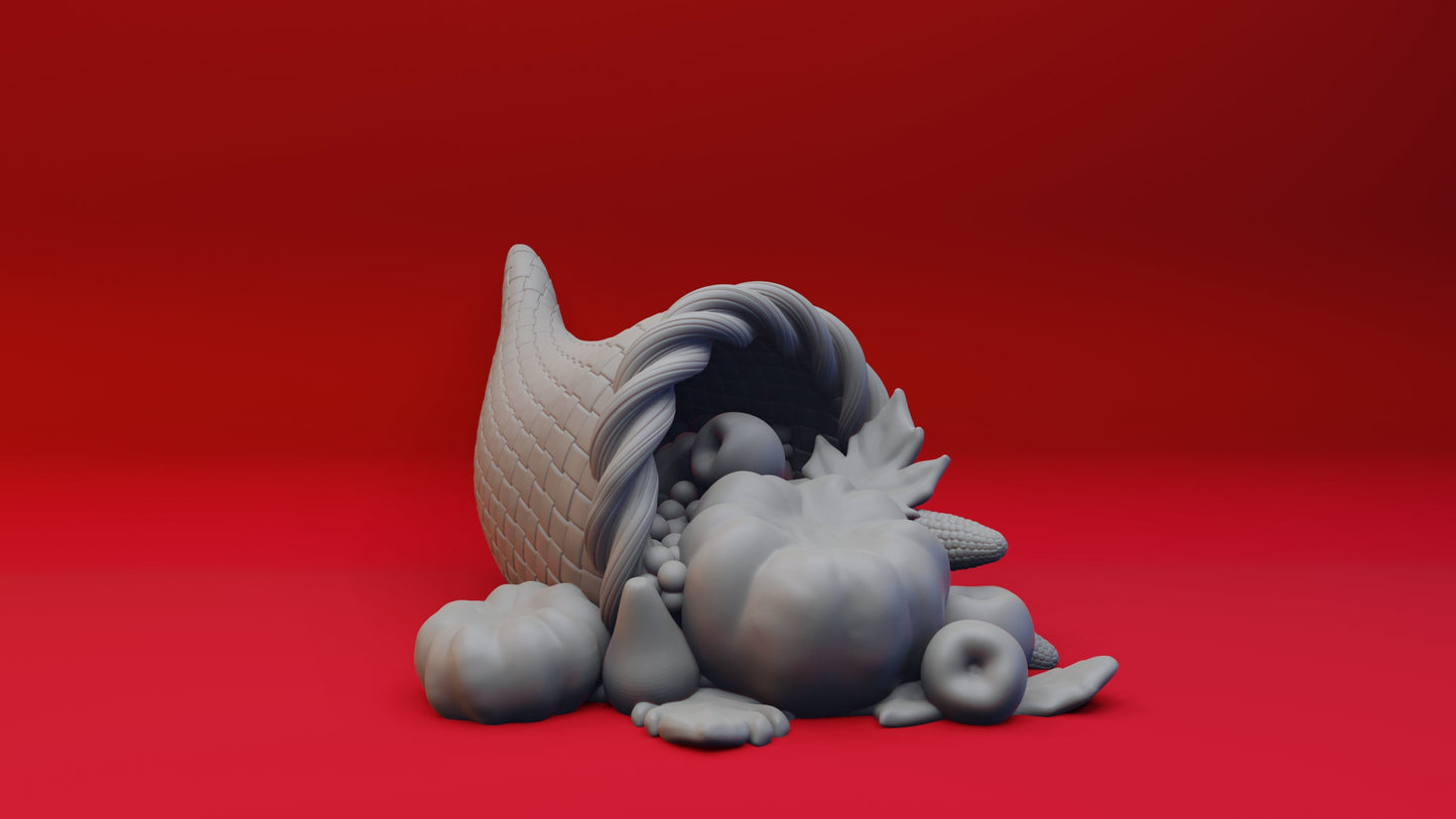 Thanksgiving Mimic Miniature | RPG Minis | D&D | DND | RPG | Tabletop Gaming | Mimic Cornucopia